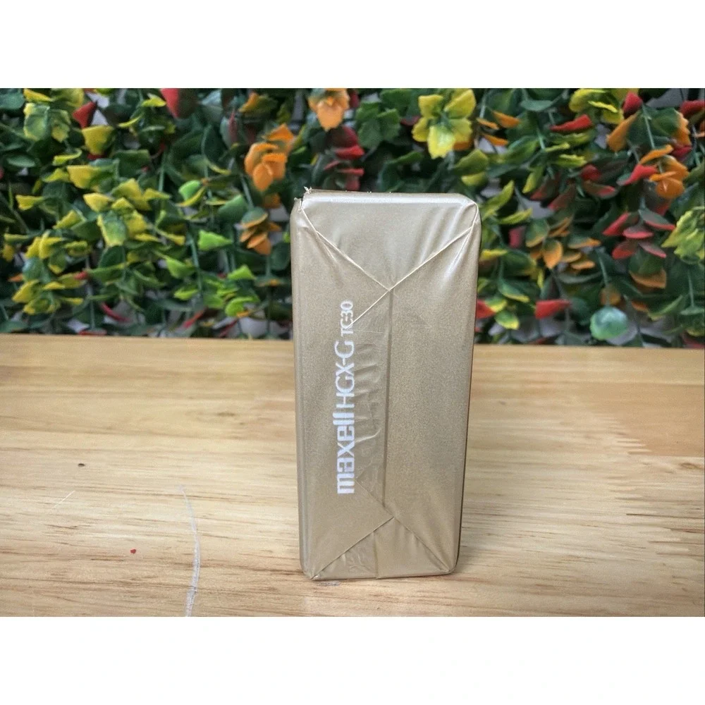 Maxwell VHS-C TC-30 HGX-Gold‎ Premium High Grade Video Tape New Sealed